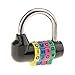4 Letter Resettable Combination Lock for the gym locker Sports School, Locker, Gate, Toolbox, Storage Case, Hasp