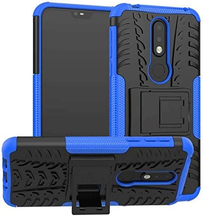 Designed for Nokia 7.1 case,Nokia 7.1 case,Scratch-Resistant case,Shock Absorber Bumper Cover case for Nokia 7.1-Blue
