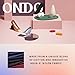 ONDO Low-Cut No Show Socks - Invisible in Flats & Loafers - Cotton & Nylon - Breathable, No-Slip - Cream Beige - Extra Small - 4 Pack
