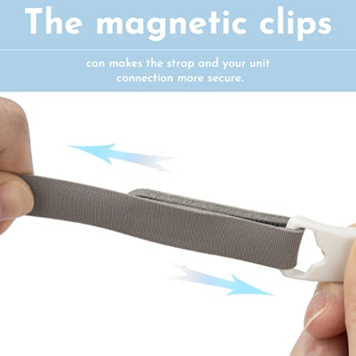 N20 Headgear Compatible With Resmed Airfit/Airtouch N20 Nasal Mask, Soft And Skin-Friendly N20 Replacement Head Strap With 2 Magnetic Clips - 2Pack Standard Size #TOP4