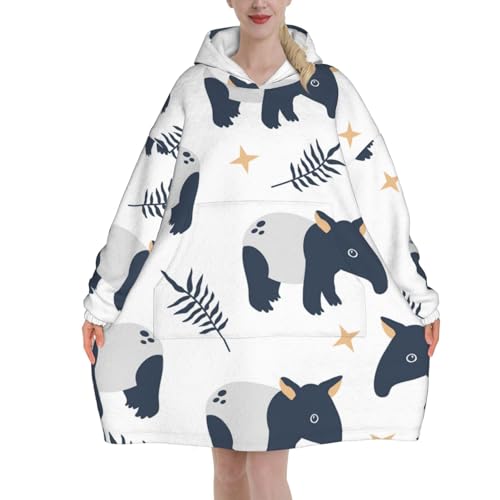 Sweat à capuche couverture flanelle pour ne plus jamais avoir froid chez soi