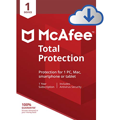 Preisvergleich Produktbild McAfee Total Protection Digitaler Download für 1 Gerät einmaliger Kauf