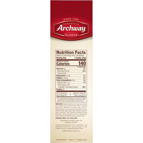 Image of Archway Cookies, Soft Iced Oatmeal Cookies, 9.25 Oz