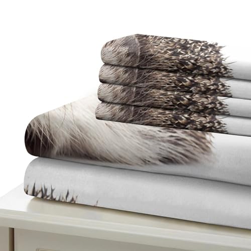 Housse de couette 3D spirituelle en microfibre résistante 200x200cm pour lit double - 7