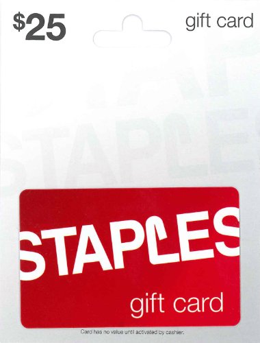 Staples Gift Card $25