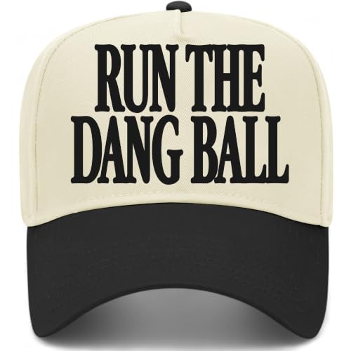 Run The Dang Ball Hat Black/Natural