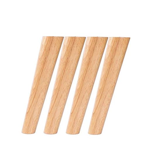 Round Solid Wood Sofa Replacement Legs