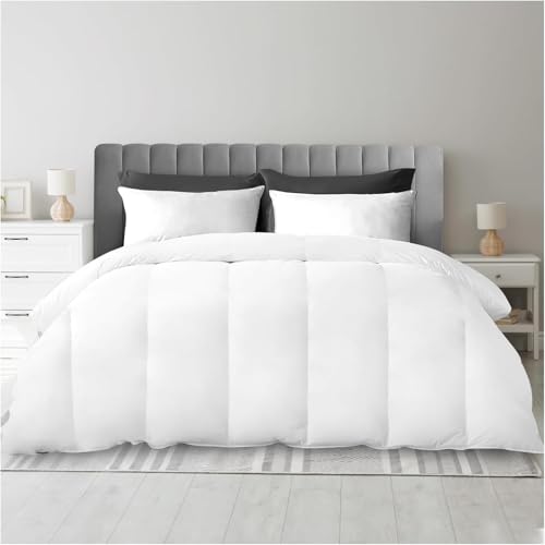 GC GAVENO CAVAILIA 16.5 Tog Double Duvet - Thick Heavy Winter Quilt for Double Bed (200x200 cm) - Soft Coverless Duvets White - Anti Allergy & Breathable Hotel Quality Double Duvets & Quilts