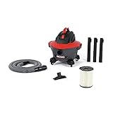 RIDGID 62698 RT0600 NXT 6-Gal. Wet Dry Shop Vacuum with Casters, 4.25 Peak HP...