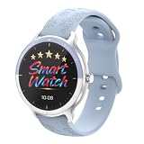 PROTKPETS Premium Smart Watch Women, 1.27" HD AMOLED, 2Hr Charge/7-Day Battery, Answer/Make Call, Heart Rate/Sleep/SpO2, 110+ Sports, IP68 Waterproof, Android iOS
