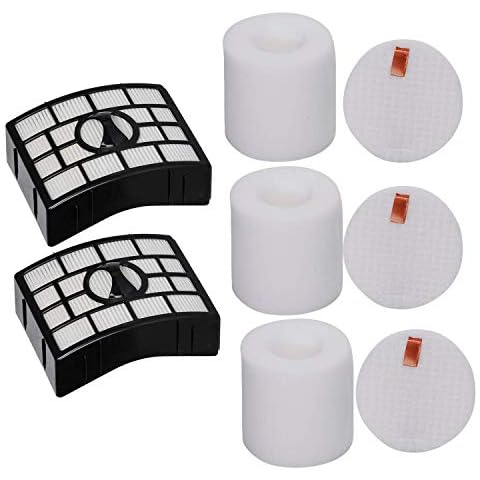 Carkio Compatible with HEPA Filter & Foam Filter Felt Filter Compatible with Shark Rotator Powered Lift-Away Models NV650 NV650W NV651 NV652 NV750W NV751 NV752 NV831 NV835 AX950 AX951 Vacuums Part# Cover