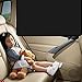 Car Side Window Sun Shades, 4 PCS Window Sunshades Privacy Curtains, 100% Block Light for Breastfeeding, Taking a nap, Changing Clothes, Camping (Front&Back 4pcs)