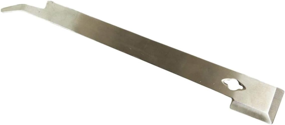 J Type Polished Beekeeping SS Hive Tool – Heavy-Duty Stainless Steel Frame Lifter & Scraper for Beekeepers