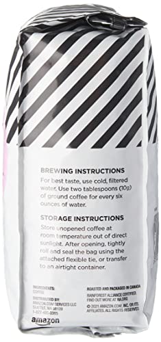 Image of AmazonFresh Donut Cafe Whole Bean Coffee, Medium Roast, 12 Ounce (Pack of 2)
