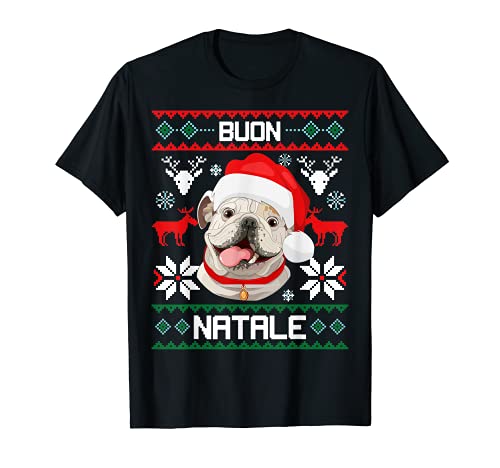 Merry Christmas - English Bulldog - Sweet Christmas Dog T-Shirt