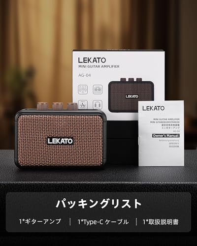LEKATO ギターアンプ 5W エレキギターアンプ の商品画像 7