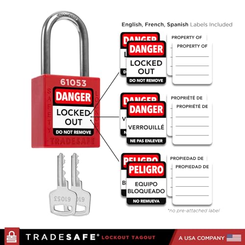 Tradesafe TSTN3 Lockout Tagout Station With Loto Devices - Lock Out Tag Out Kit Board thumb #4