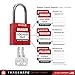 TRADESAFE Lockout Tagout Station with Loto Devices - Lock Out Tag Out Kit Board Includes 8 Pack Safety Lock Set, 3 Hasps for Padlocks, 30 Do Not Operate Tags for Lockout Safety, OSHA Compliance