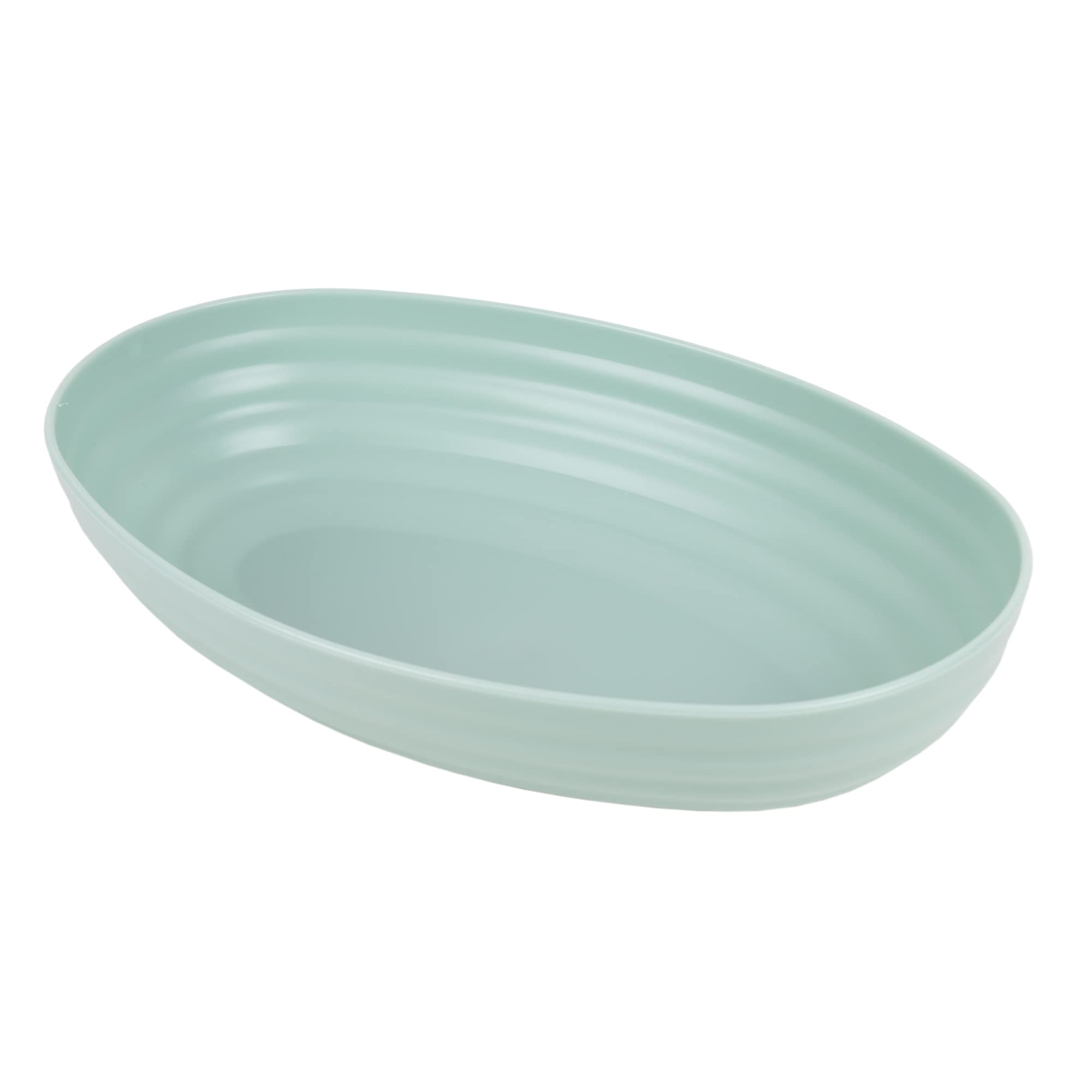 Cofan Pirofila ovale stile giapponese | Verde acqua | Dimensioni: 24 x 16 x 5,5 cm