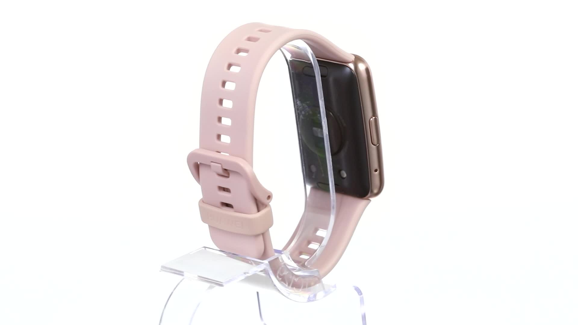 HUAWEI WATCH FIT - Smartwatch con cuerpo de metal, pantalla AMOLED de  1,64”, hasta 10 días de batería, 96 modos de entrenamiento, GPS  incorporado, 5ATM, Color Rosado : Amazon.es: Electrónica