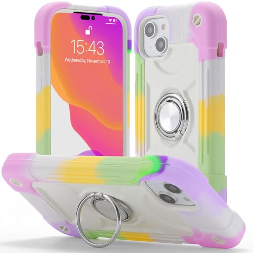 Coque arrière rigide iPhone 15 Pro blanche silicone résistant aux chocs