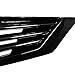 Spec-D Tuning JDM style Front Bumper Hood Grille Compatible with 2008-2010 Honda Accord 2Dr Coupe