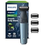 Philips Bodygroom 3000, Groin and Body Trimmer with Shower Capability, Accurate and Comfortable Shaving, Full Body Care, 60 Min, Working Time, Model Bg3027/03