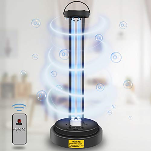 Lámpara Esterilización UV Lámpara Germicida Ultravioleta Integrada con Ozono Desinfección del Tubo de Cuarzo Desinfectante LED UV Portátil para área Mascotas Inodoro del Refrigerador