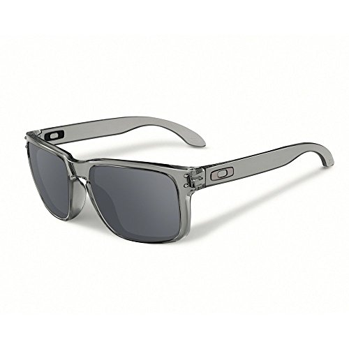 Oakley Men's Holbrook Rectangular Sunglasses, Grey, 55 mm