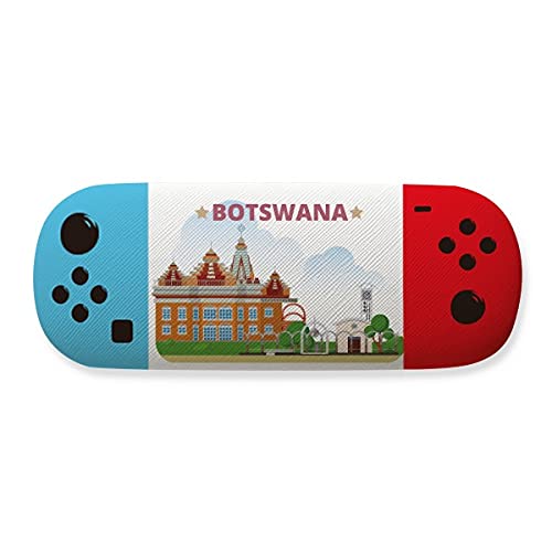 Étui pour lunettes de jeu anti rayures et poussière City Building Botswana