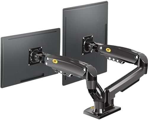 NB North Bayou Dual Monitor Desk Mount Stand Full Motion Swivel C...