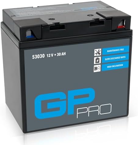 GP-PRO GB16L-B 12V 17Ah GEL batterij (vergelijkbaar met YB16L-B / 51911) ( Onderhoudsvrij en verzegeld) Accumulator motorfiets batterij voor Kawasaki GPZ 1100 en anderen