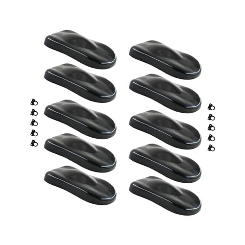 10Pack Speed Shape Display Show ABS Plastic Car Model Painting Wrapping Vinyl Film Sample Exhibition Display Black