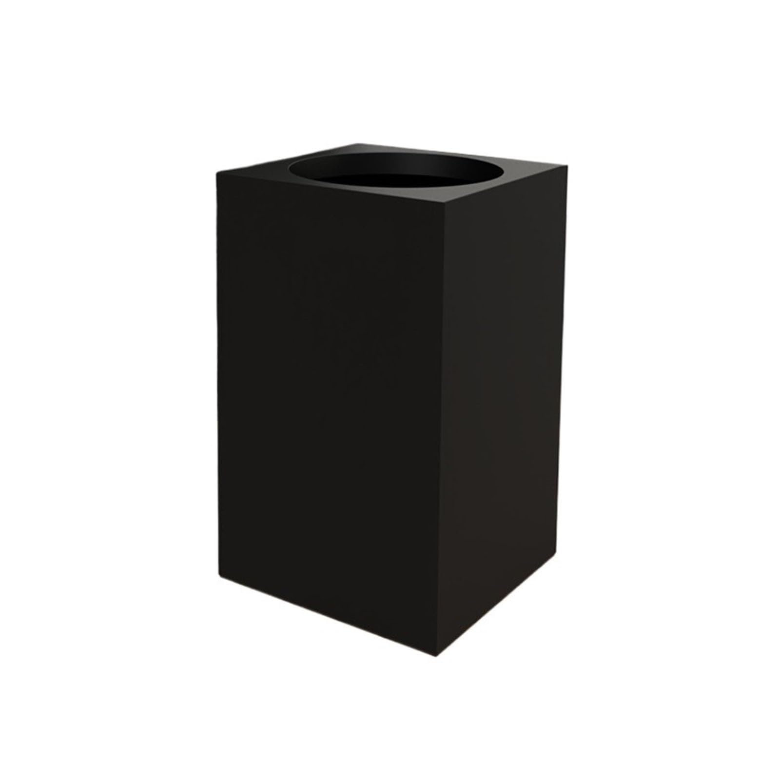 guiling-1986 Trash Can Household trash cans are suitable for home offices Garbage Can(Black)