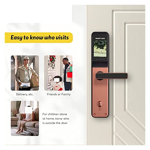 Serrure Connectée WiFi Tuya avec Caméra Intégrée et Empreinte Digitale L8 - 6