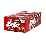 72 oz. Kit Kat King Size Chocolate Wafer Candy Bars - 24 piece
