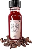 Dragon's Blood Conjure Intention Oil .5 oz Bottle Hoodoo Wicca Affirmation Spell Increase Potency, Protection, Love, Healing, Banishing, Empowerment