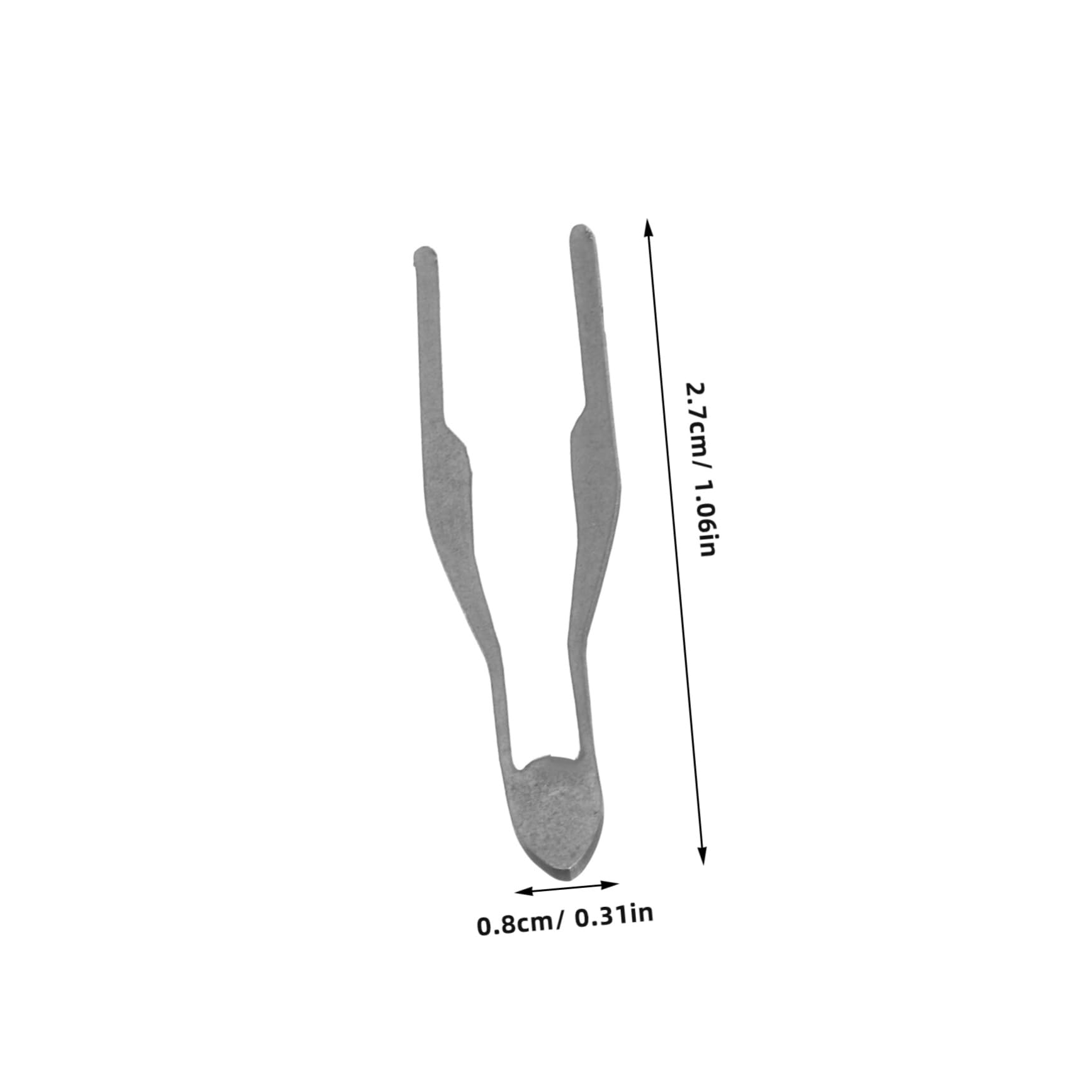 HOMSFOU 5sets Pen Tip Shading Detail Replacement Kits Tips Points Shade Nibs Pro Heads Burn Electric Machine Accessory Tool Brown Metal 2pcs*5