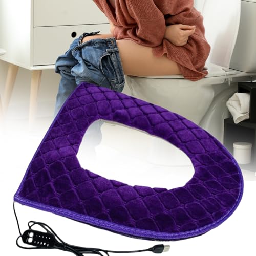 Funda para asiento de inodoro con USB que elimina el frío en el cuidado de ancianos 4