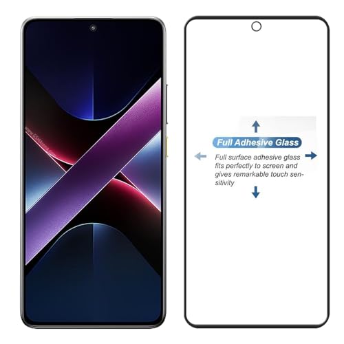 Image of POPIO Military-Grade Gorilla Tempered Glass for Xiaomi Poco X7 Pro | 9H Hardness, Edge-to-Edge, Bubble-Free