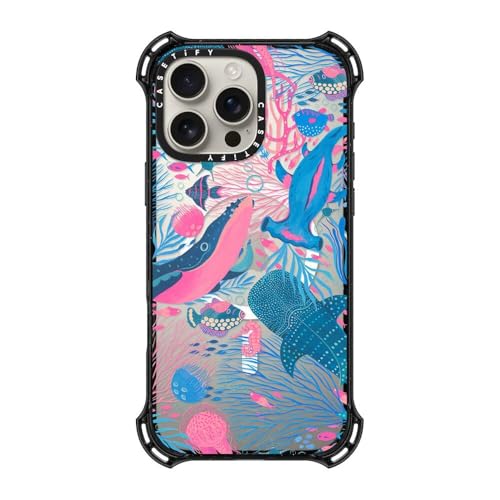 Coque iPhone 16 Pro Max antichoc CASETiFY Bounce protection chute compatible Magsafe