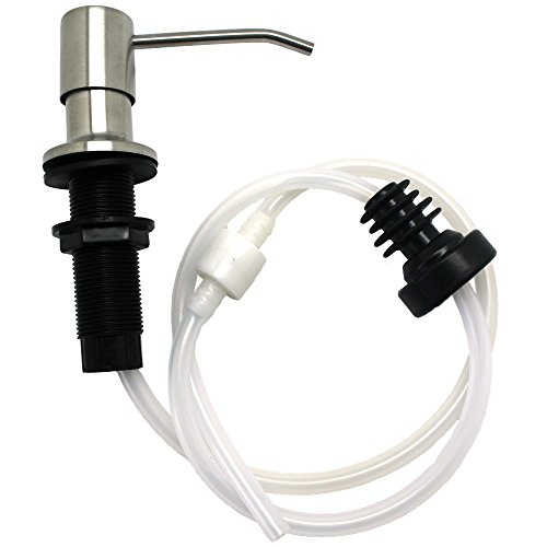 Sink Soap Dispenser Extension Tube (36”) with Check Valve (Maintains