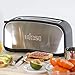 Ufesa TT7965 Optima Tostadora de 1000W, 6 Niveles de Tostado, 1 Ranura para 2 Tostadas, Función Descongelar y Recalentar, Inox
