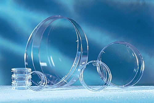 Greiner Bio-One 627102 Polystyrene Petri Dish, 3 Vents, Non-Sterile, 35 mm Diameter, 294.89 mm Height (Pack of 740)