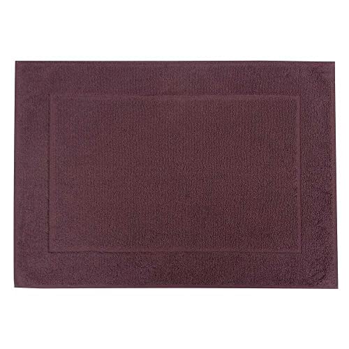 Preisvergleich Produktbild framsohn Zwirnfrottier Baumwolle Badeteppich Basic 50x70 cm Marsala