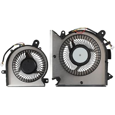 CPU+GPU Cooling Fan for MSI GF63 GF65 Thin MS-16R1 MS-16R3 MS-16R5, WF65 MS-16W1 MS-16W2 P/N: PABD08008SH PAAD06015SL N413 N433 N285