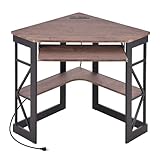 VECELO Corner Desk Computer...