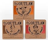 Western Cologne Gift Set - The Scent of the Wild West in 3 Perfectly Pocket-sized Solid Cologne Tins...