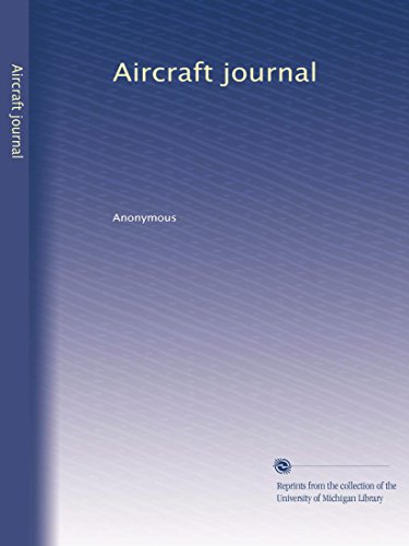 Journal d'avions University of Michigan Library carnet de bord aéronautique historique