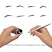 Pinkiou Microblading Kit 5 pcs Silver Hair Stroked Microblading Pen Eyebrow Tattoo Pen Holder microblading handles Tool Supplies